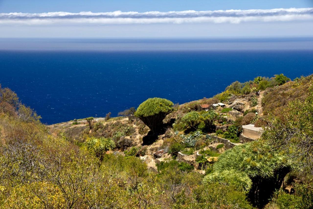 Ferienvilla Finca Tijarafe mit beheiztem Pool Buitenkant foto