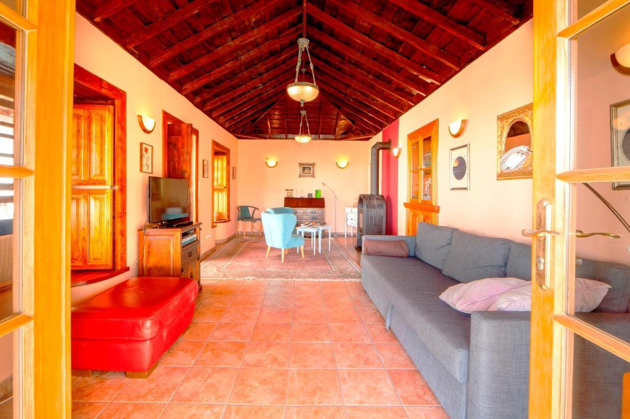 Ferienvilla Finca Tijarafe mit beheiztem Pool Buitenkant foto