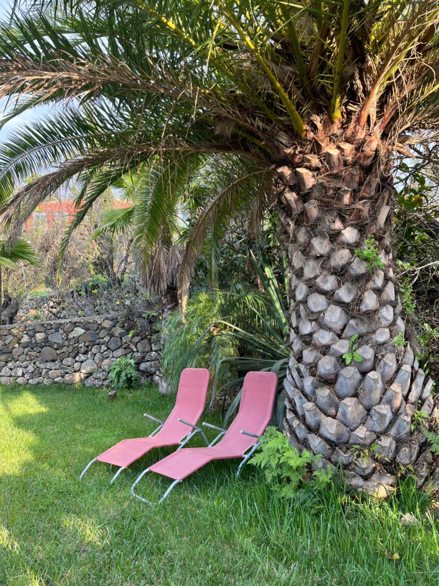 Ferienvilla Finca Tijarafe mit beheiztem Pool Buitenkant foto