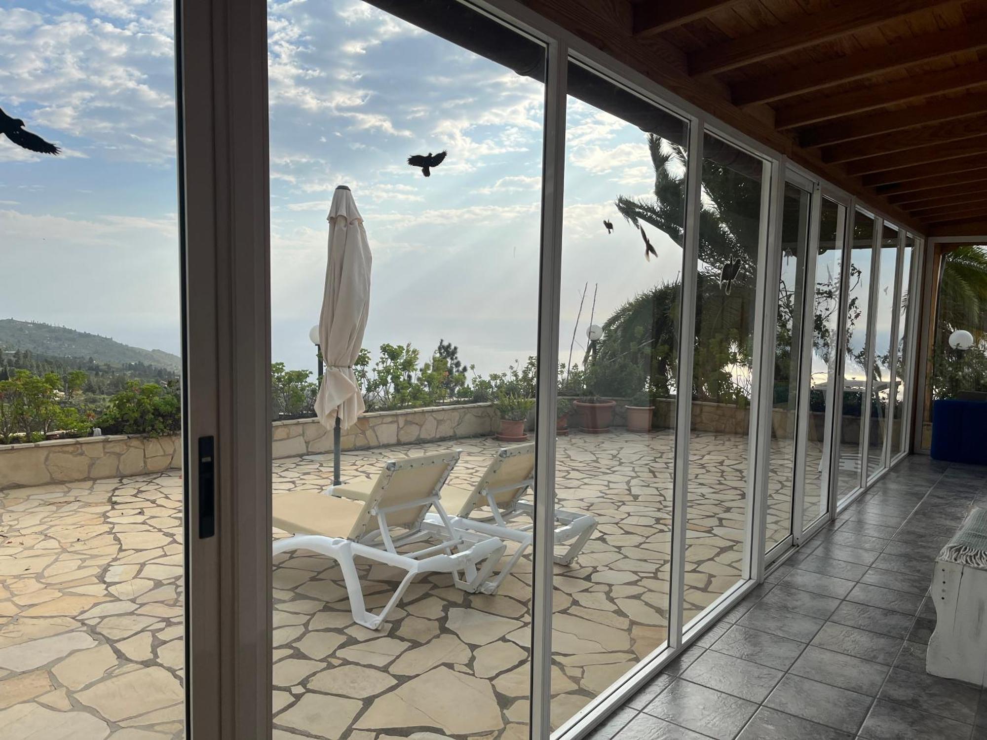 Ferienvilla Finca Tijarafe mit beheiztem Pool Buitenkant foto