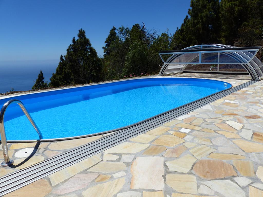 Ferienvilla Finca Tijarafe mit beheiztem Pool Buitenkant foto