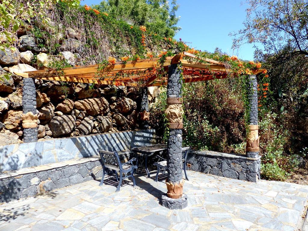 Ferienvilla Finca Tijarafe mit beheiztem Pool Buitenkant foto